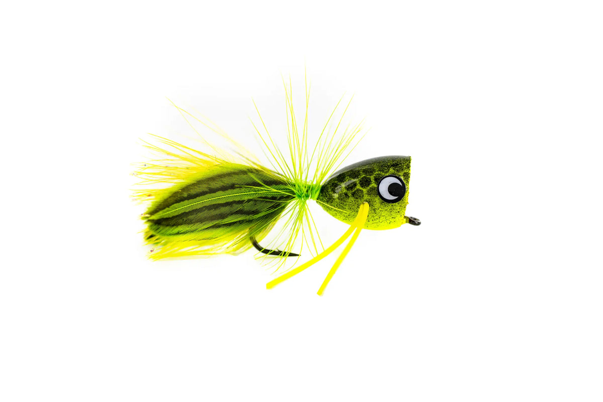 Solitude's Neon Bass Popper - Neon (3-Pack)