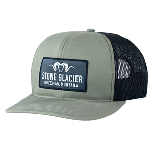 Stone Glacier Montana Patch Hat