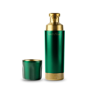 High Camp Flasks Torch Flask 9oz Flip Lid