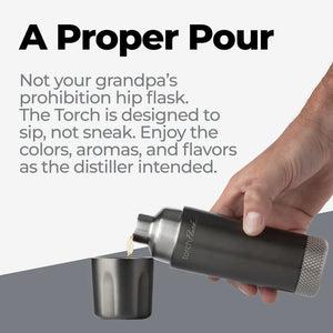 High Camp Flasks Torch Flask 9oz