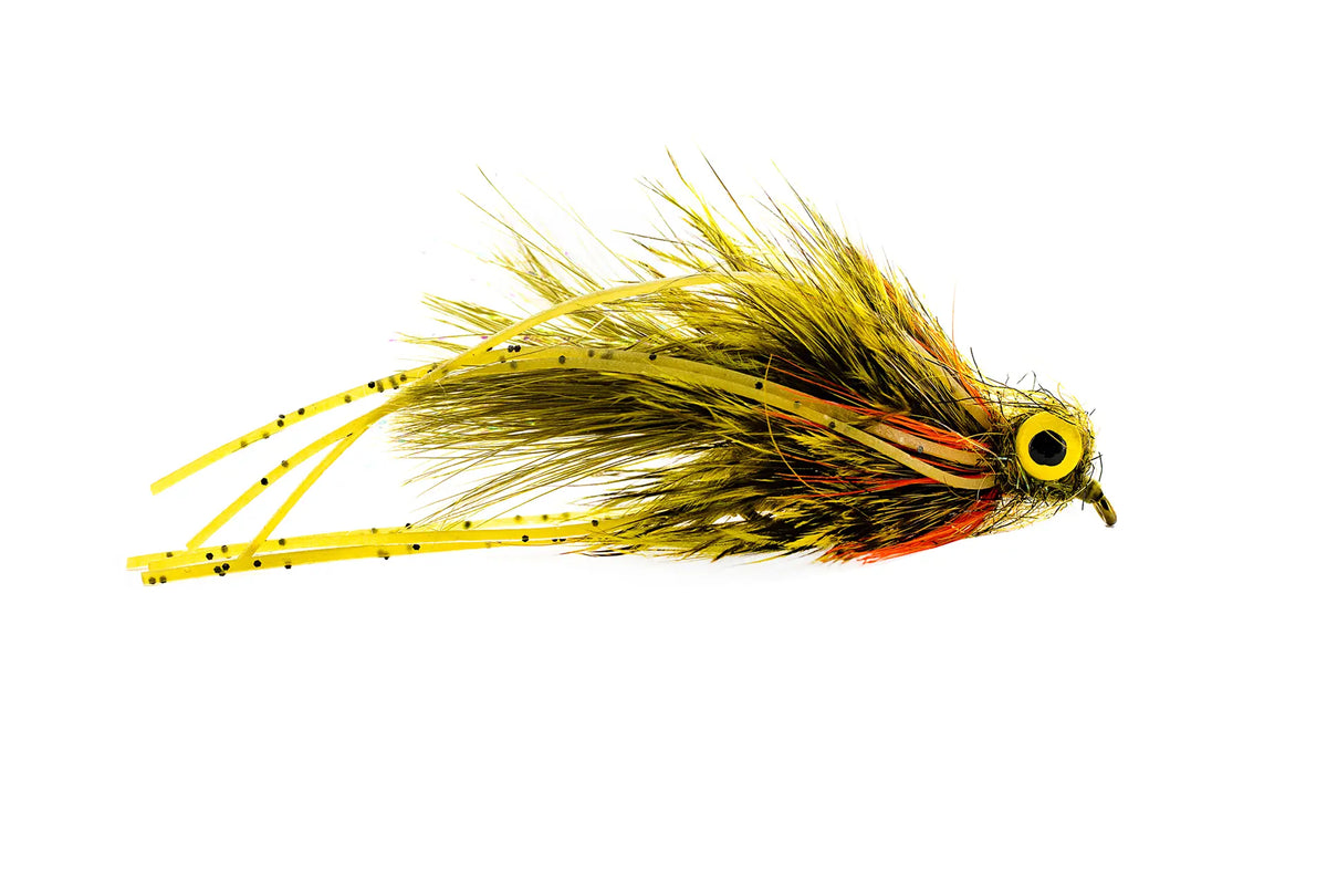 Umpqua Super Bugger, Beck's - Olive (3-Pack)