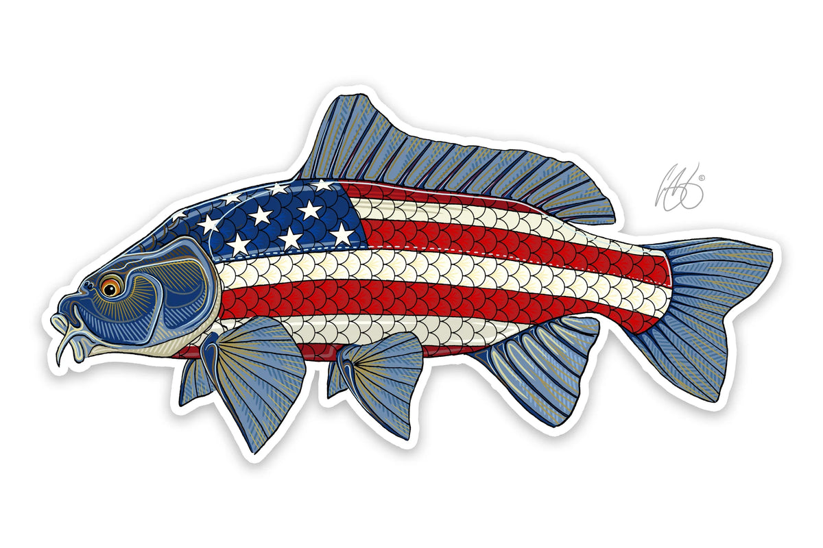 Casey Underwood USA Carp Decal