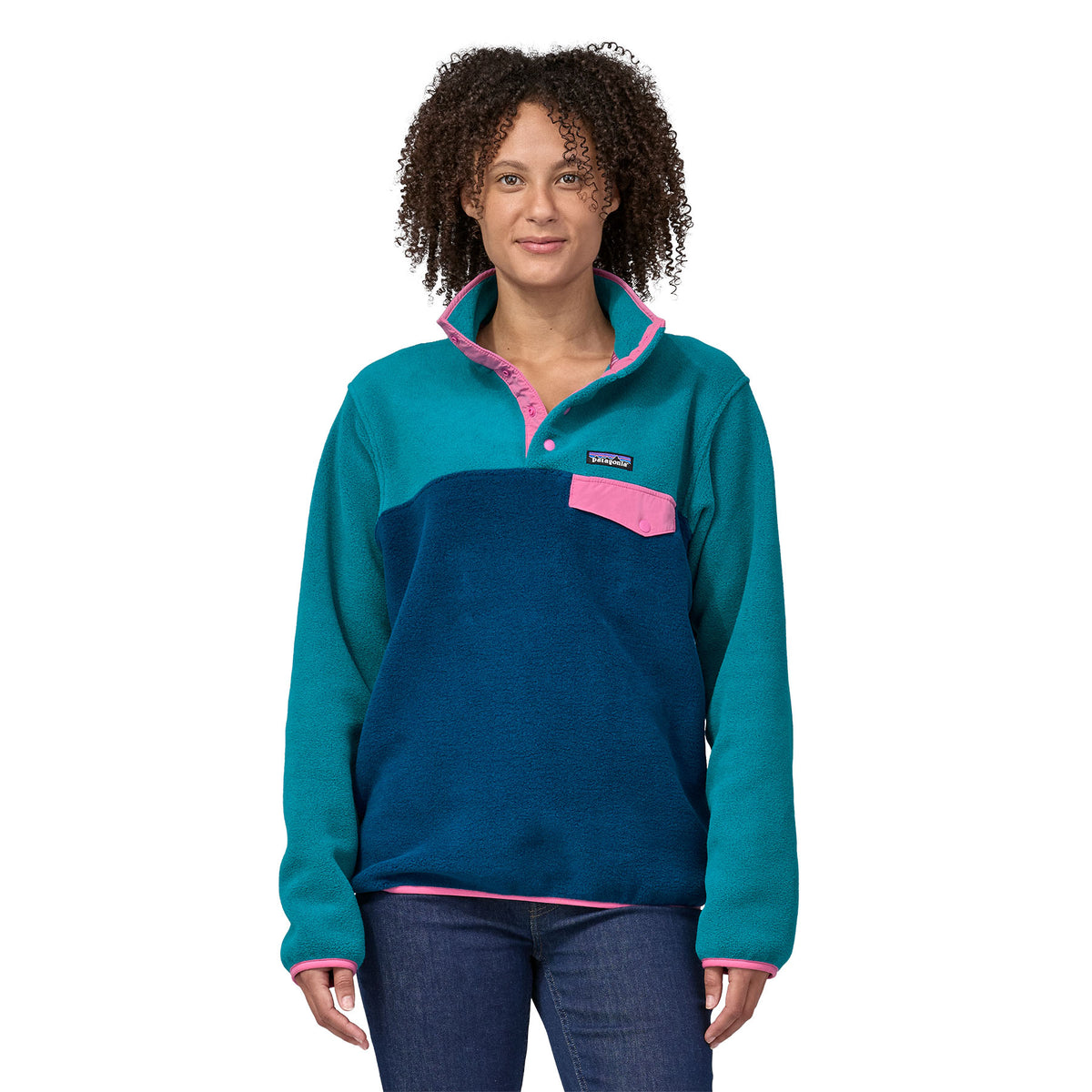 Patagonia W's Lightweight Synchilla Snap-T Fleece Pullover - DQ