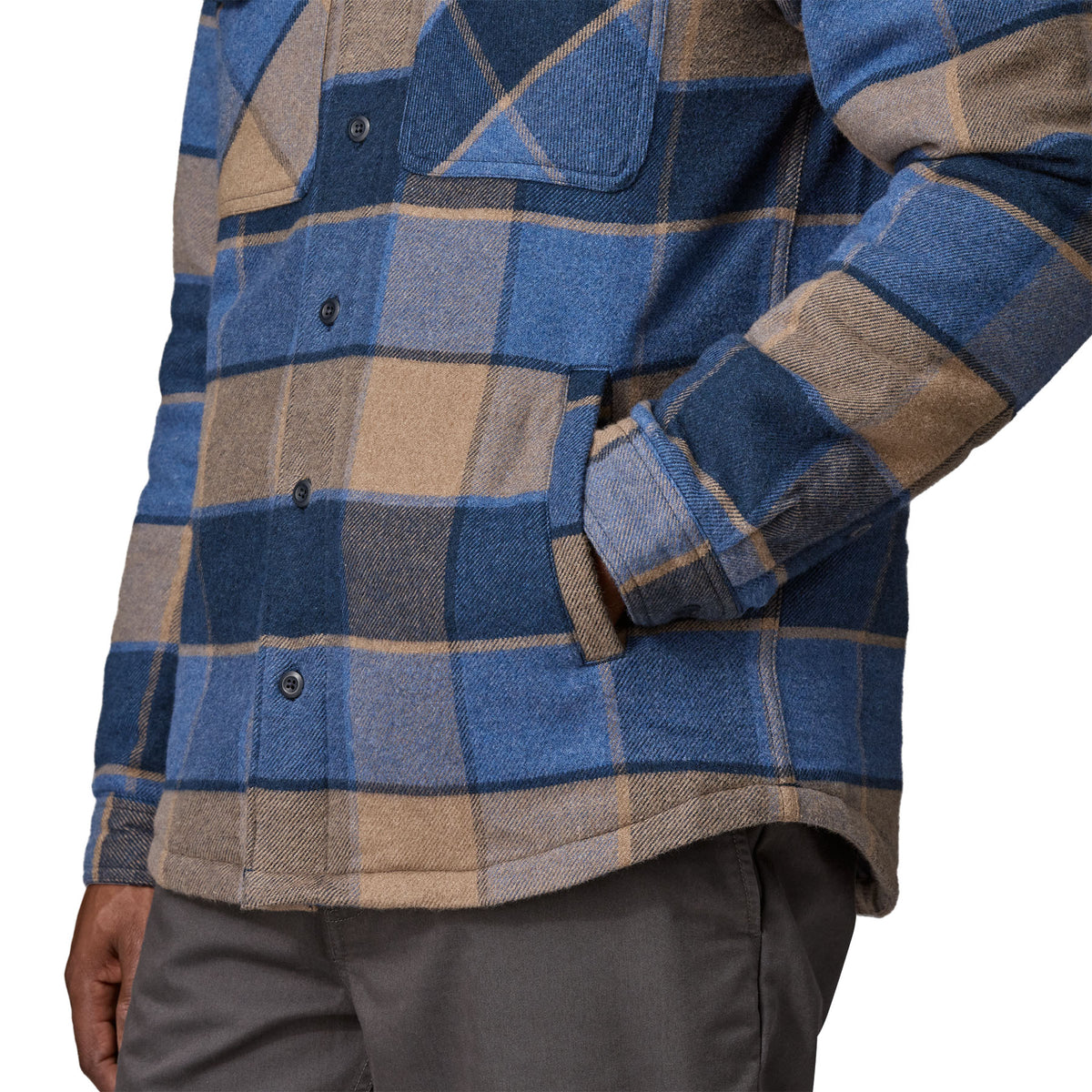 Patagonia M's Lightweight Insulated Fjord Flannel Shirt