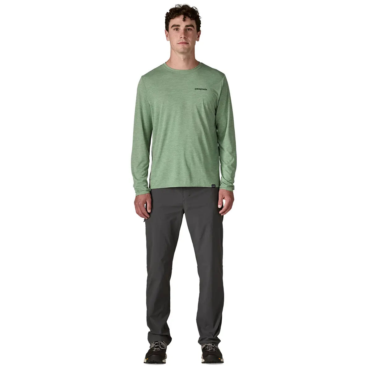 Patagonia M's L/S Capilene Cool Daily Graphic Shirt - Waters