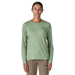 Patagonia W's L/S Capilene Cool Daily Graphic Shirt - Waters