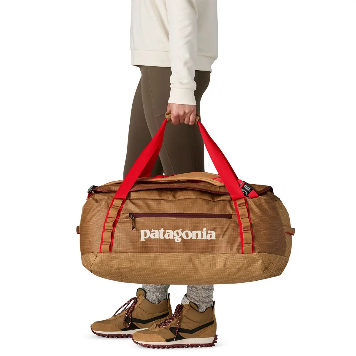 cabin gold patagonia black hole Duffel 40L sided suitcase with enough room for world travel Patagonia Black Hole Mlc Convertible