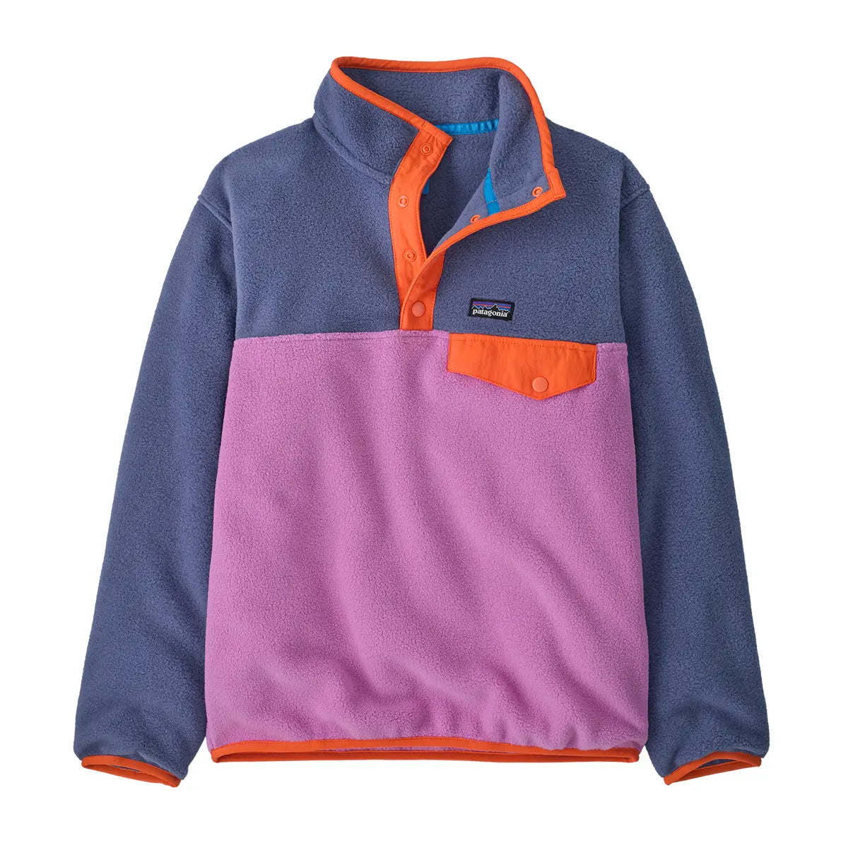 Patagonia Kid's Lightweight Synchilla Snap-T Fleece Pullover - Fin Patagonia Kid's Lightweight Synchilla Snap-T Fleece Pullover - Fin