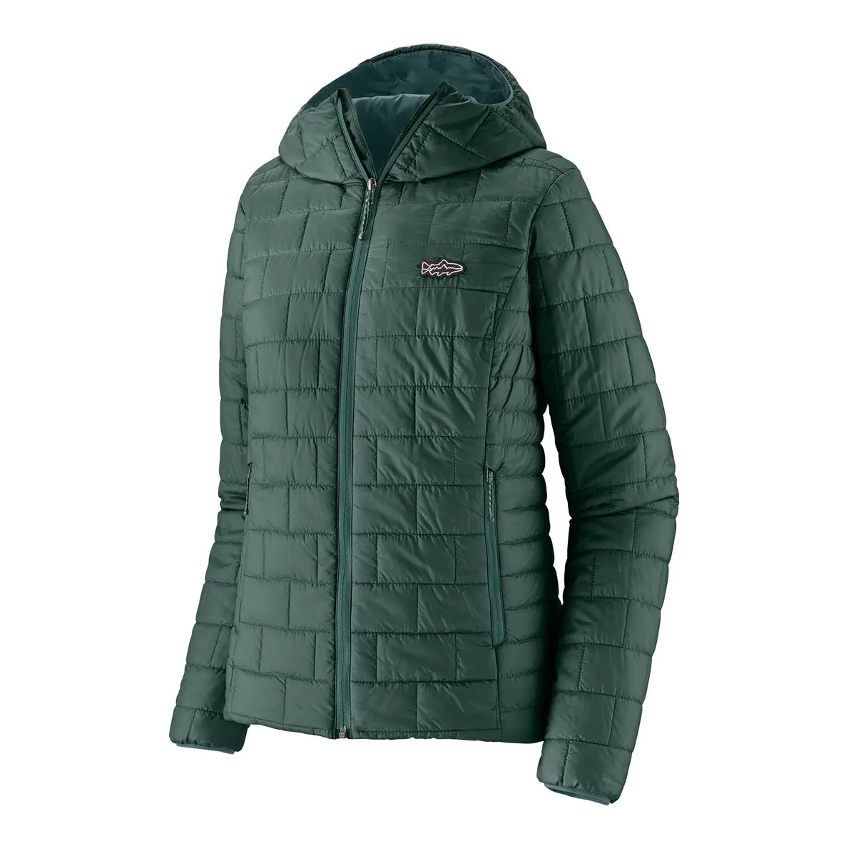 Patagonia W's Nano Puff Fitz Roy Trout Hoody