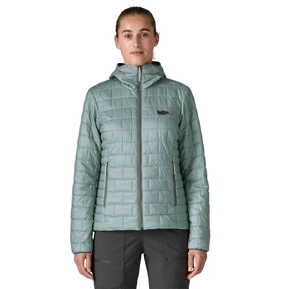 Patagonia W's Nano Puff Fitz Roy Trout Hoody
