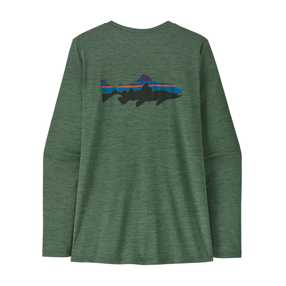 Patagonia W's L/S Capilene Cool Daily Shirt - Fitz Roy Trout