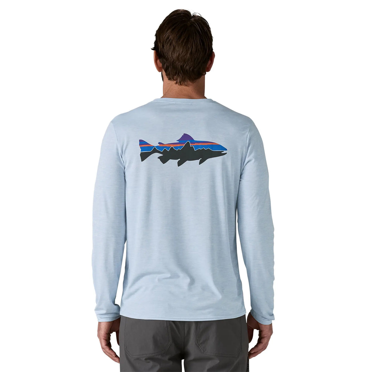 Patagonia M's L/S Capilene Cool Daily Graphic Shirt - Waters