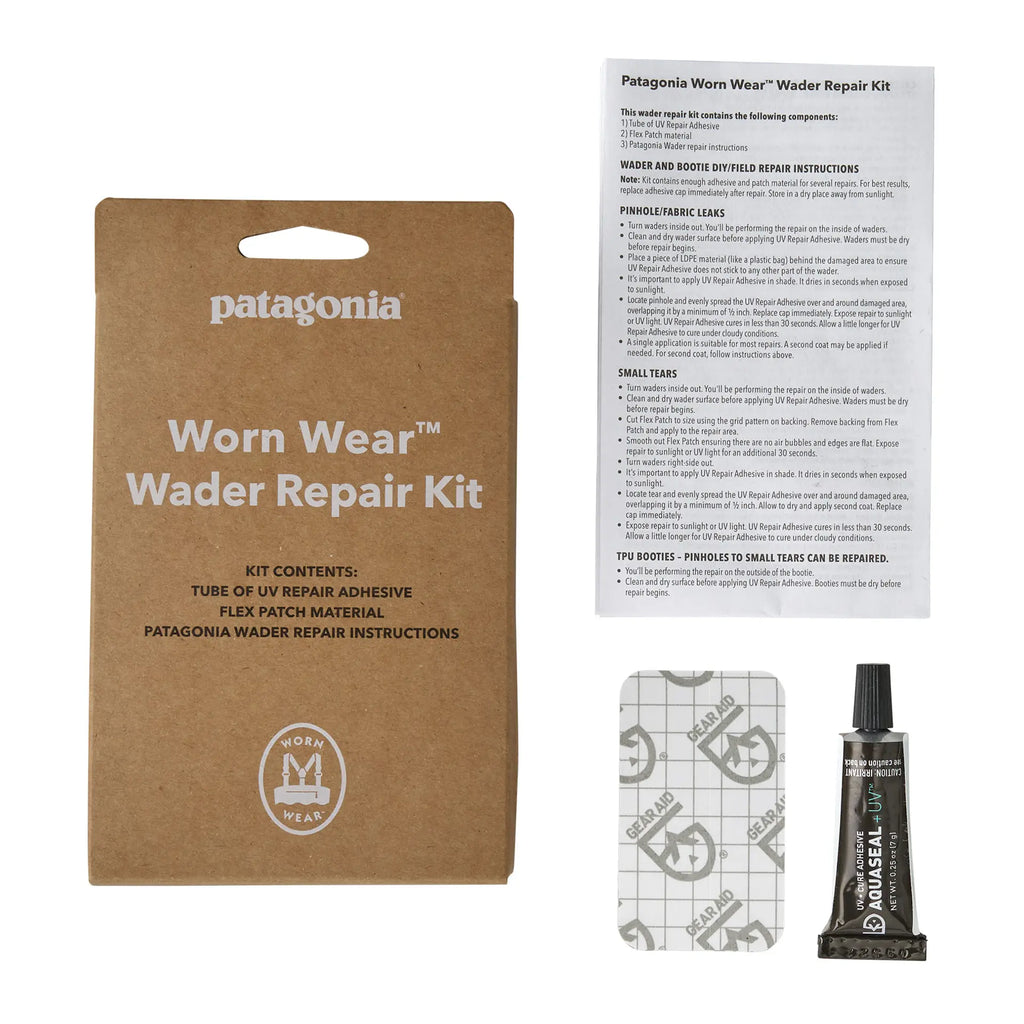 Patagonia Worn Wear Wader Repair Kit Fin Fire Fly Shop