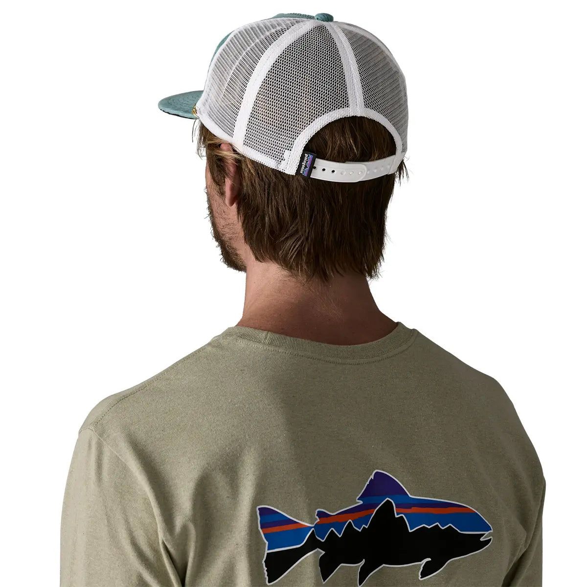 ウェア Patagonia Fly catcher hat gray Patagonia Fly Catcher Hat-Fitz Roy Trout: Seabird Grey — REAL
