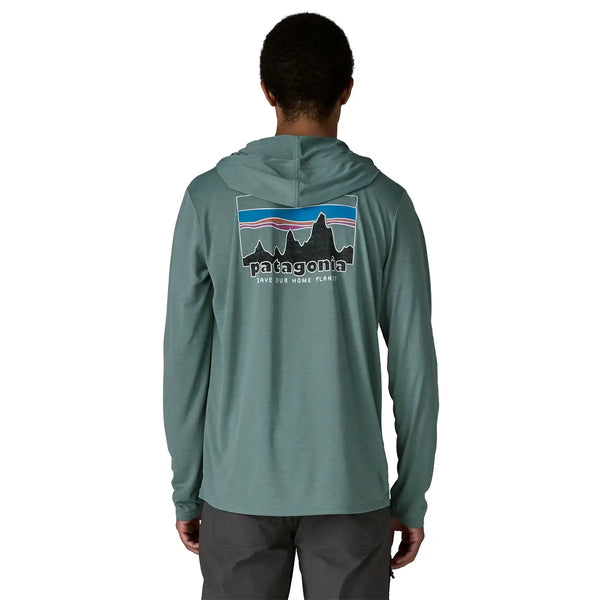 Patagonia Capilene Cool Daily フーディ M Patagonia M's Capilene Cool Daily Hoody - '73 Skyline - Fin & Fire