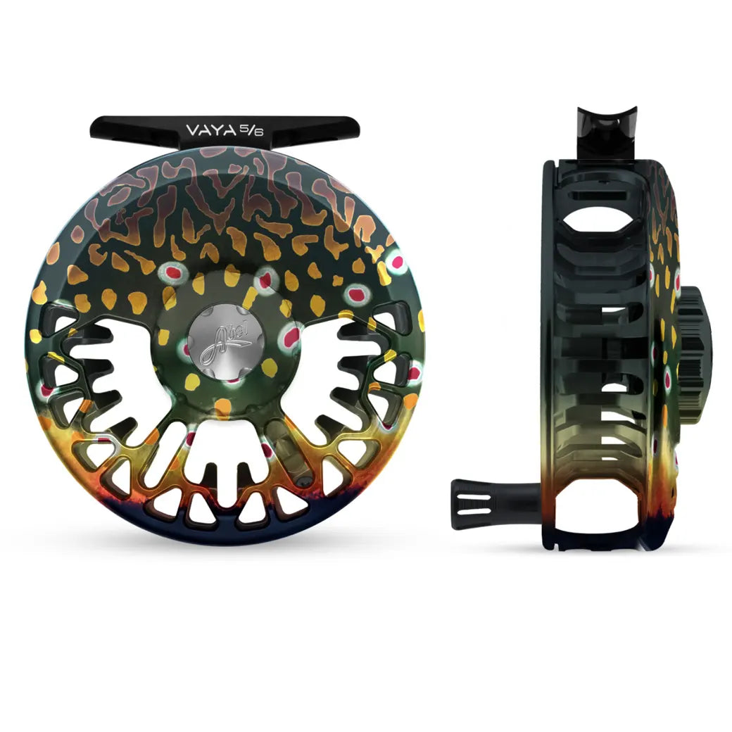 custom fly fishing reel Abel Vaya Fly Reel - Custom - Native Brook Trout