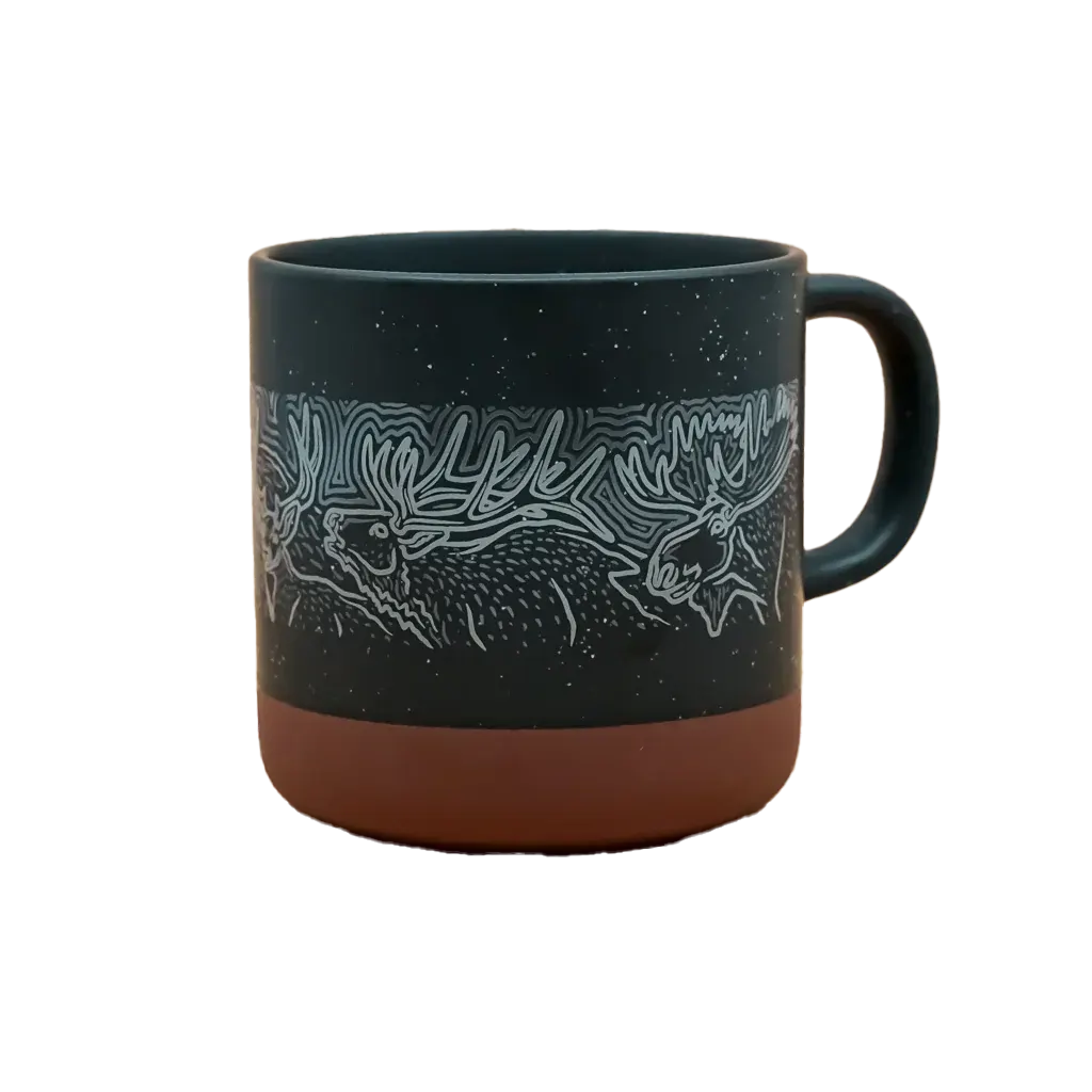 Casey Underwood Horn and Antler Mug