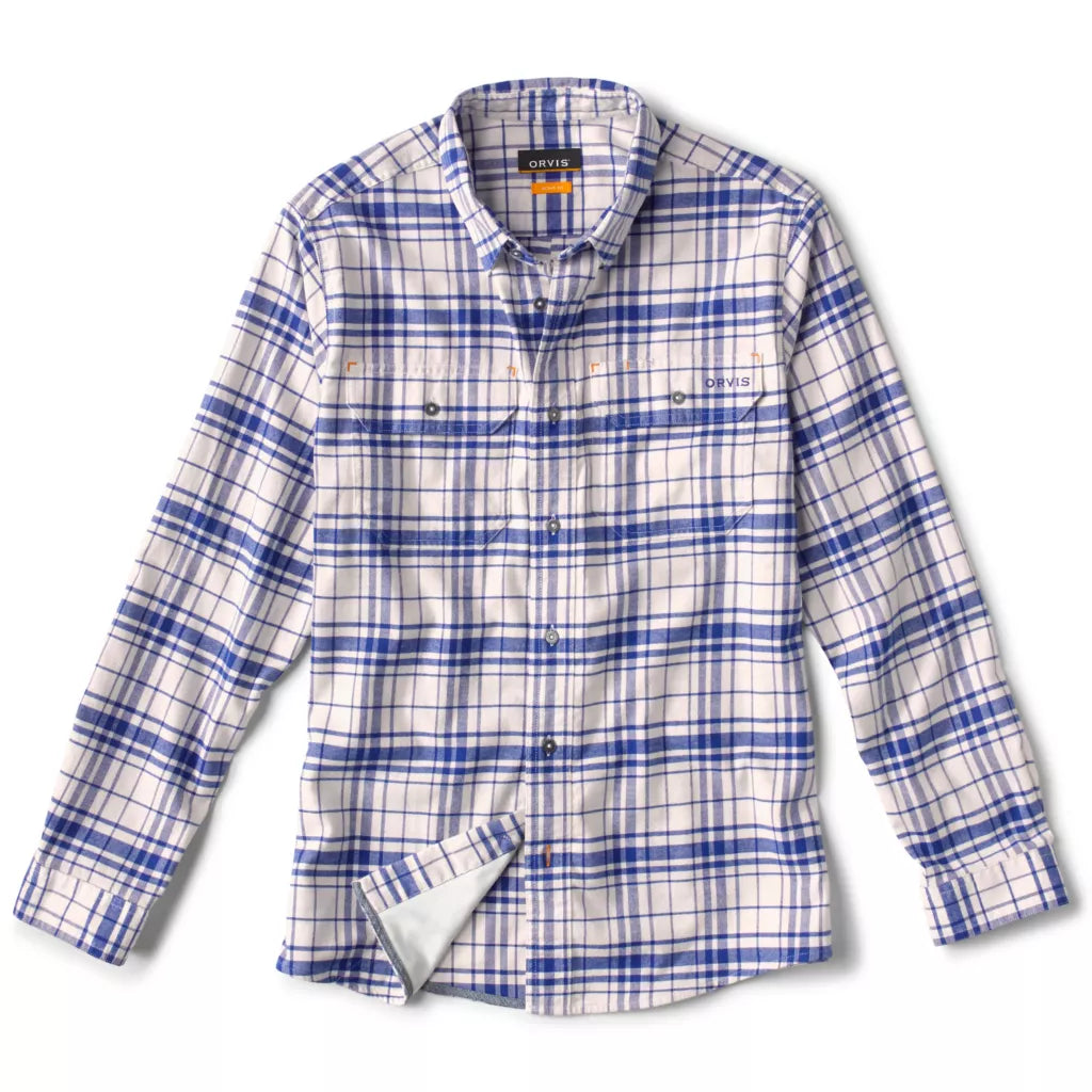 Orvis M's Flat Creek Tech Flannel Shirt - Fin & Fire Fly Shop Orvis M's Flat Creek Tech Flannel Shirt - Fin & Fire Fly Shop