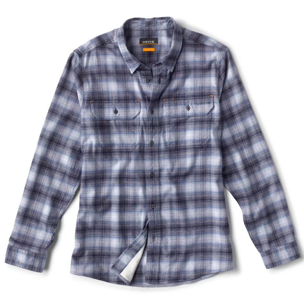 Orvis M's Flat Creek Tech Flannel Shirt