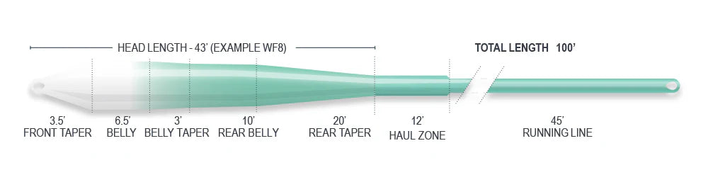 Airflo Superflo Ridge 2.0 Flats Universal Taper 9' Clear Tip