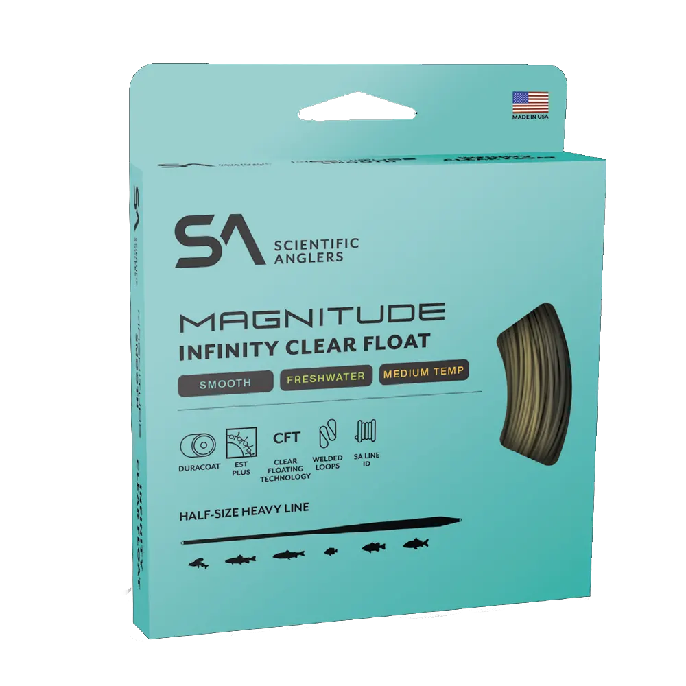 Scientific Anglers Magnitude Smooth Infinity Clear Float Fly Line