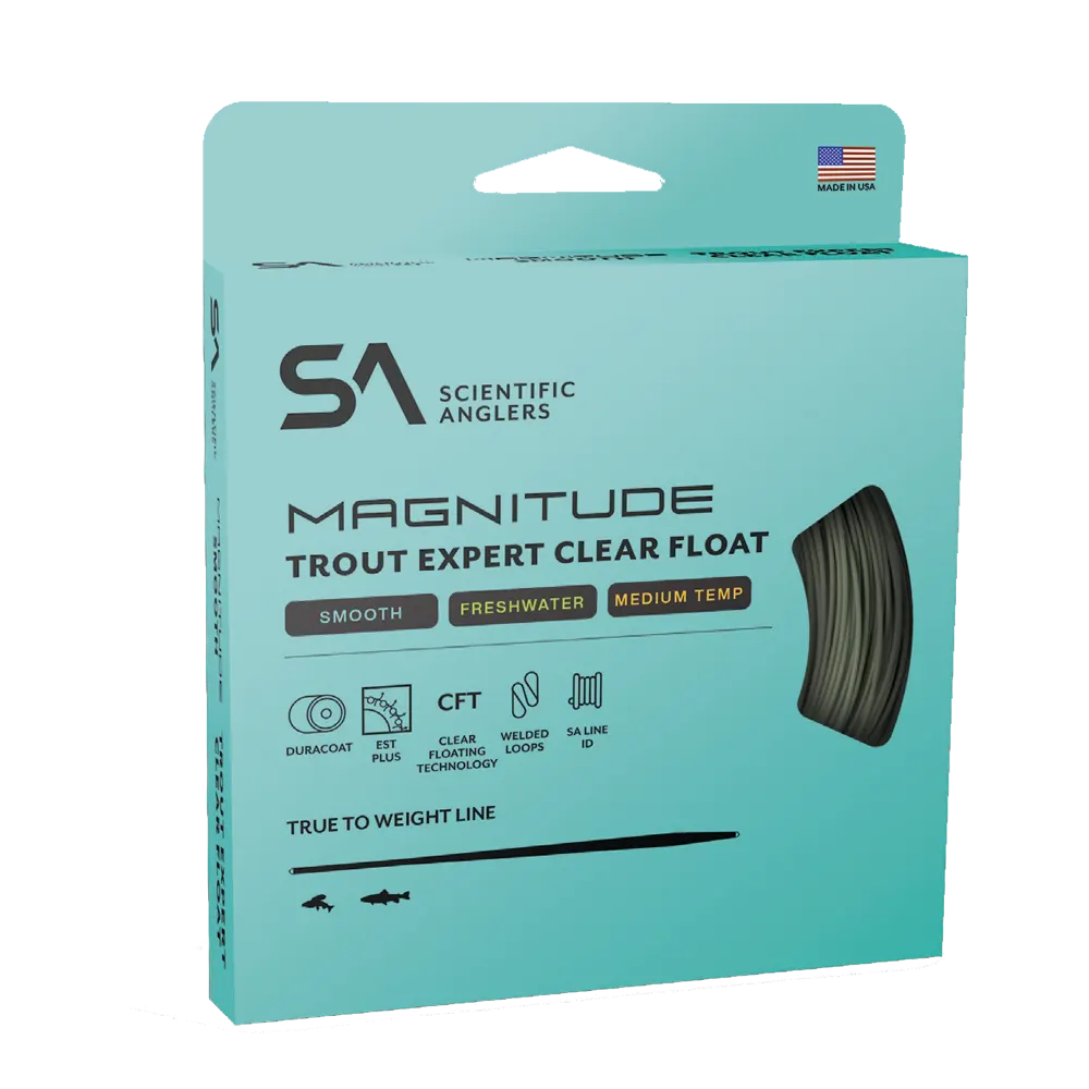 Scientific Anglers Magnitude Smooth Trout Expert Clear Float Fly Line