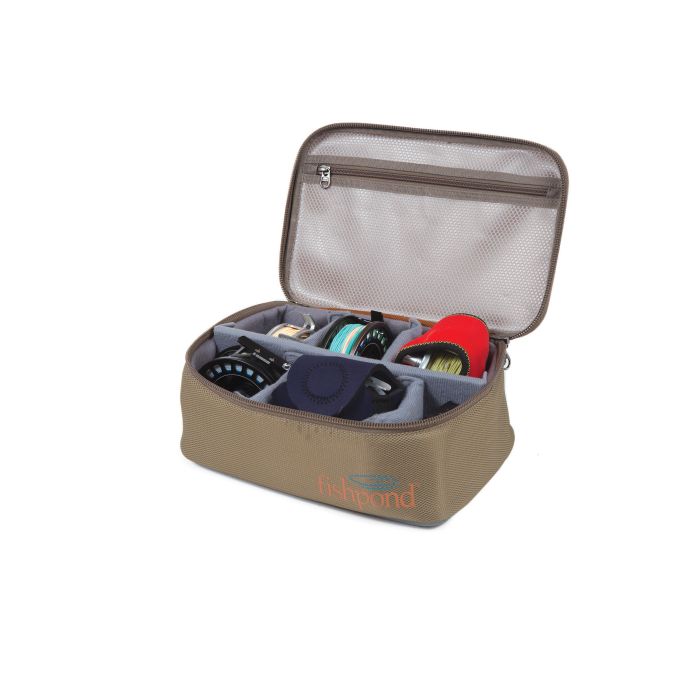 FisheWear Troutrageous Rainbow Small Reel Case