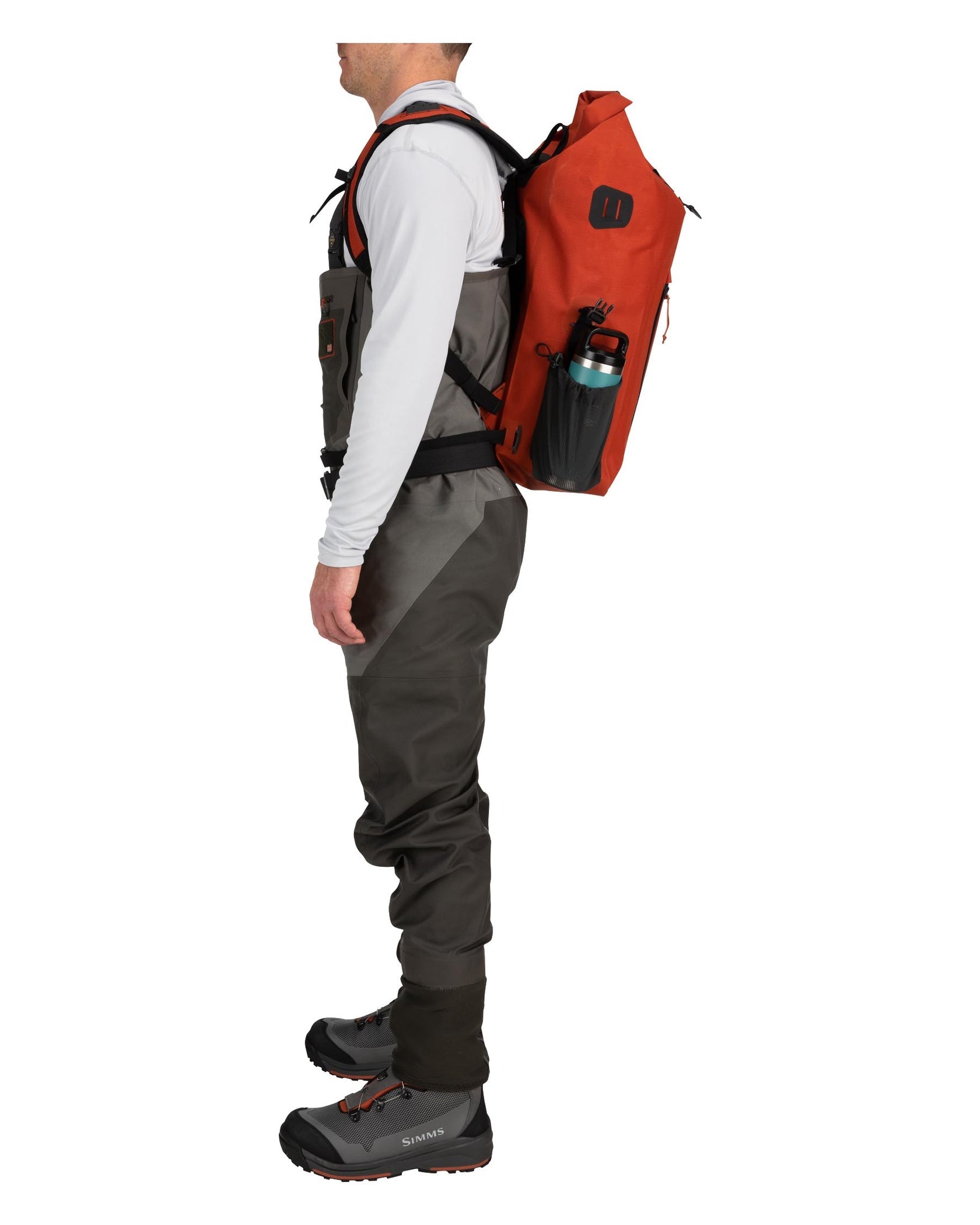 MOCHILA SIMMS DRY CREEK ROLL TOP BACKPACK BLACK - Ruta de los pioneros