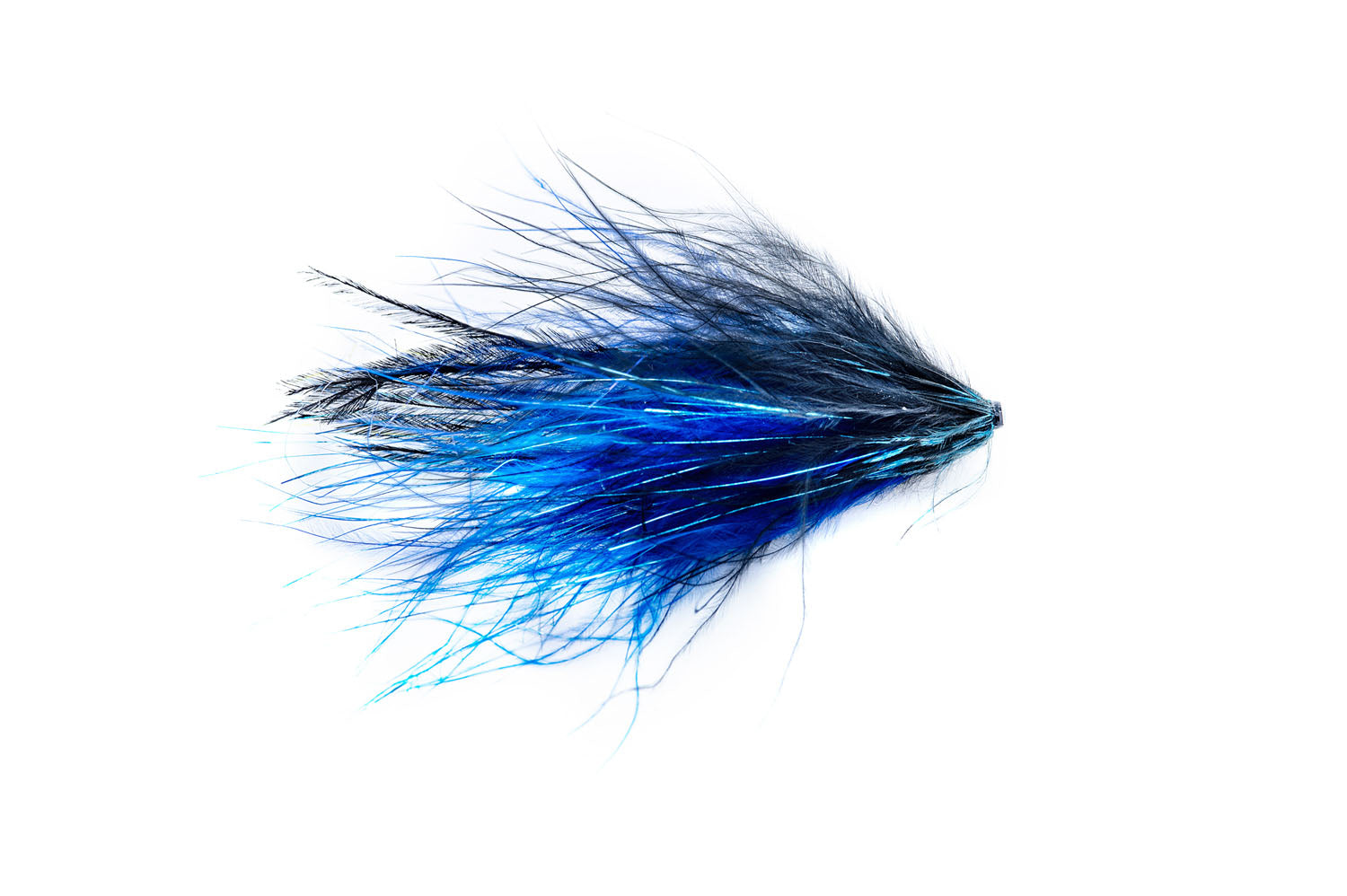 Aqua Flies Hartwick's Marabou Tube - Blue/Black (3-Pack)