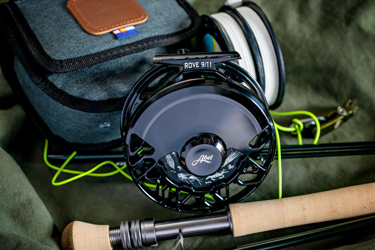 Abel Rove Fly Reel - Combination Graphic Plate ~ In Stock Ready to