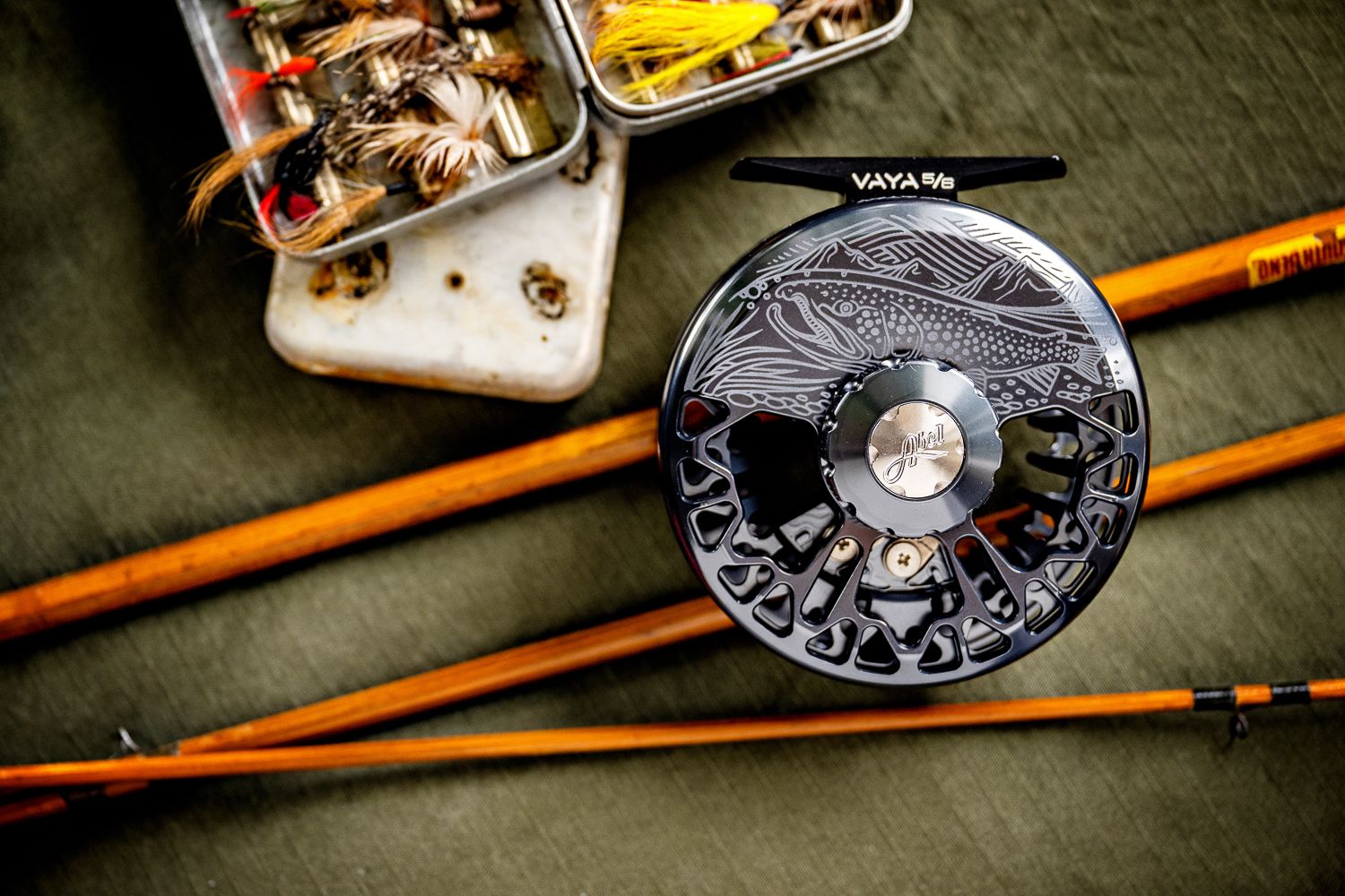 av5 fly reel Abel Vaya Fly Reel