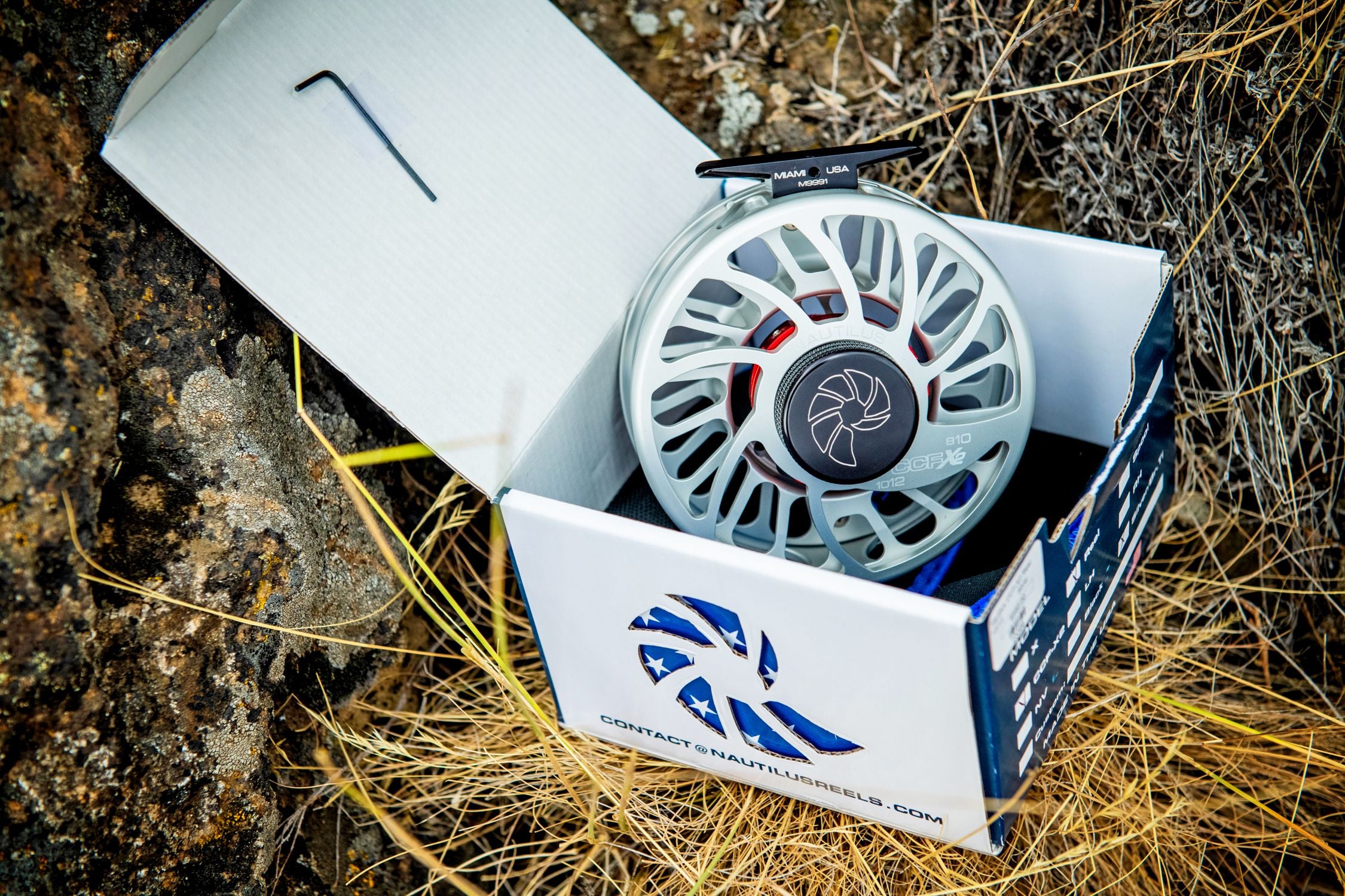 airflo c8 fly reel NAUTILUS CCF-X2 FLY REEL 6/8 / SILVER