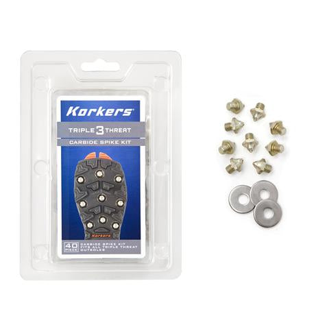 Korkers Triple Threat Carbide Spike Kit