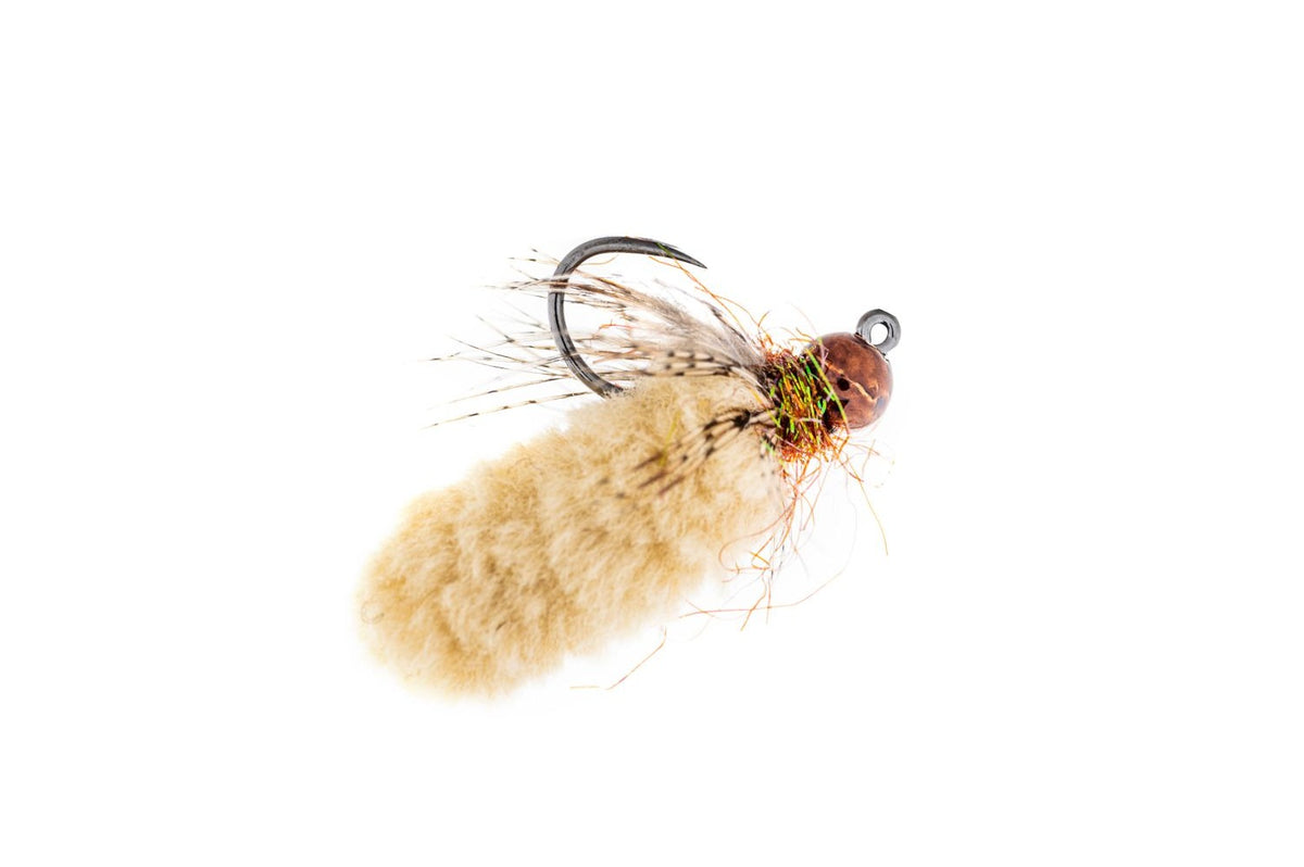 Fulling Mill Mop Fly - Beige (3-Pack)