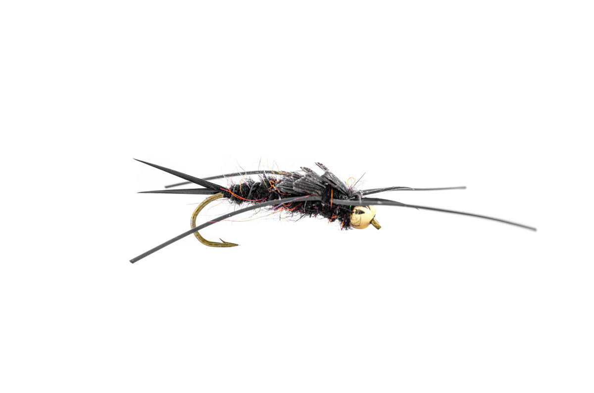 Micro Stonefly Fulling Mill Kaufman's Micro Stone - Black (3-Pack) - Fin & Fire Fly Shop