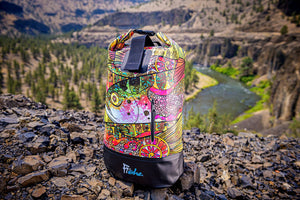 FisheWear Troutrageous Rainbow Dry Bag Backpack