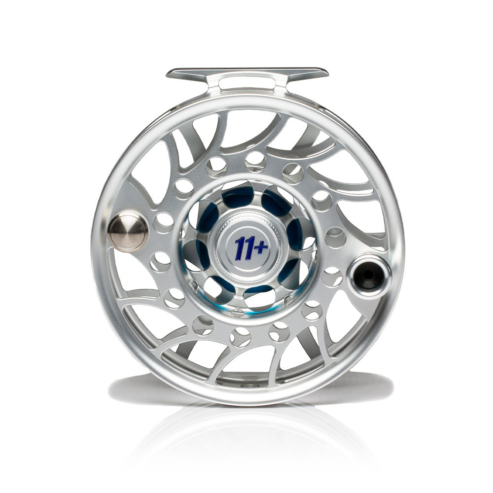 Hatch Iconic 11 Plus Fly Reel Mid Arbor / Clear/Blue
