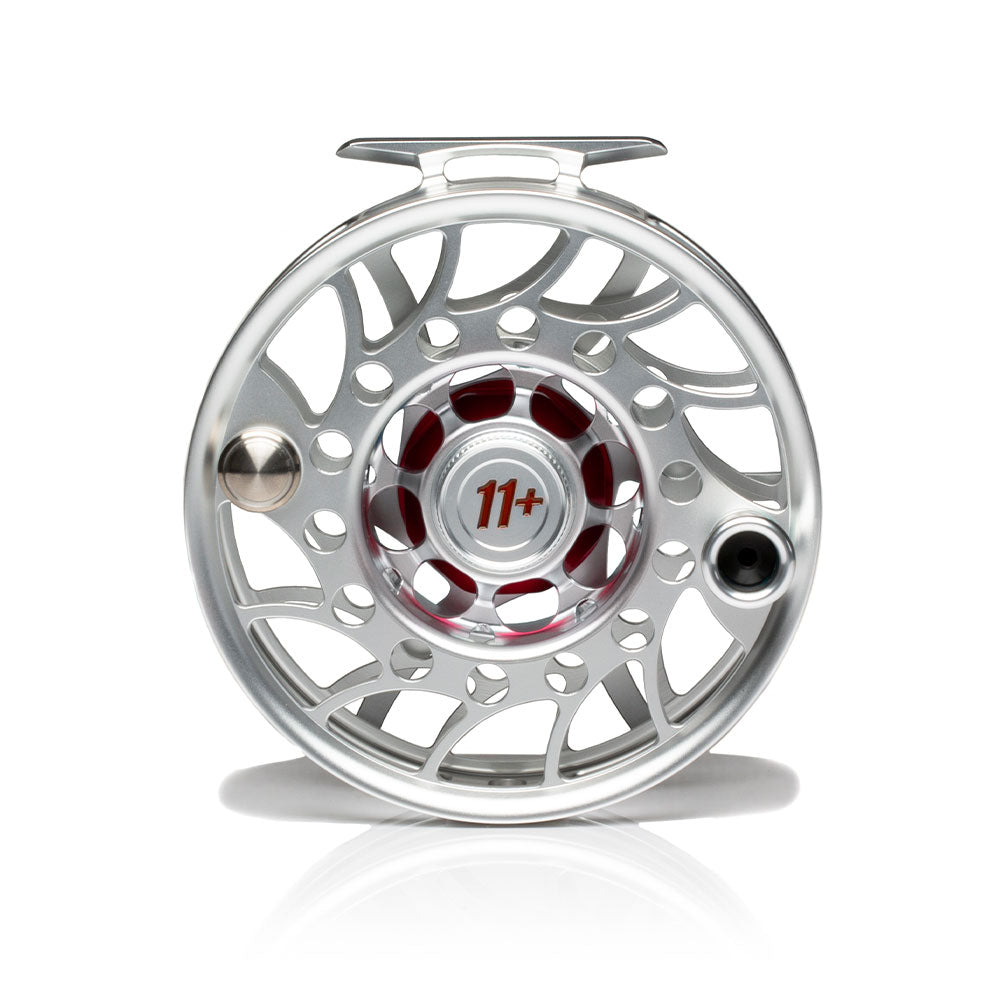 Hatch Iconic 9 Plus Fly Reel Black/Silver / Large Arbor