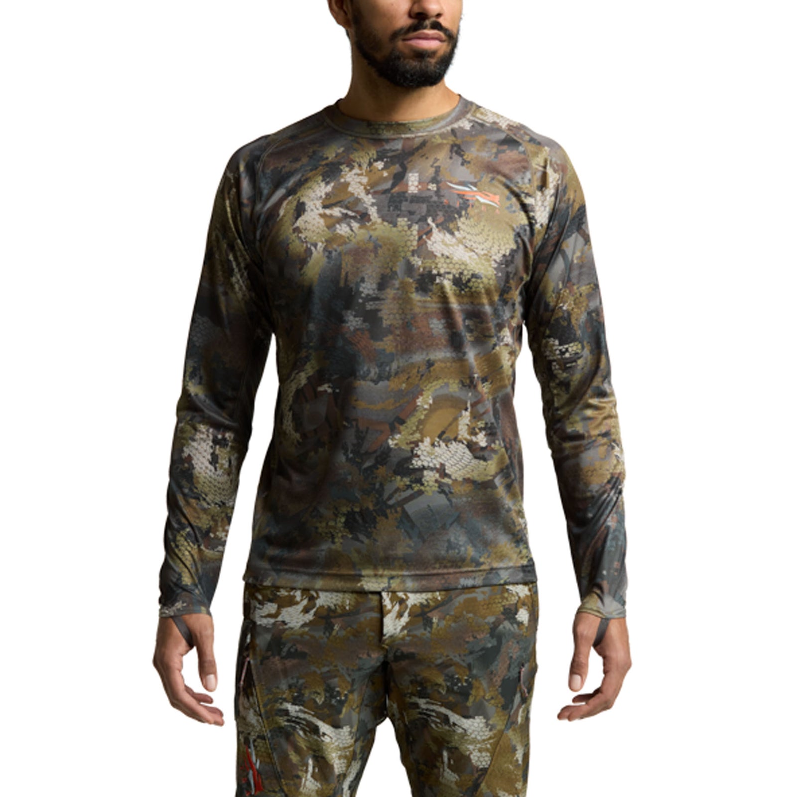 Sitka Core Lightweight Crew LS - Timber