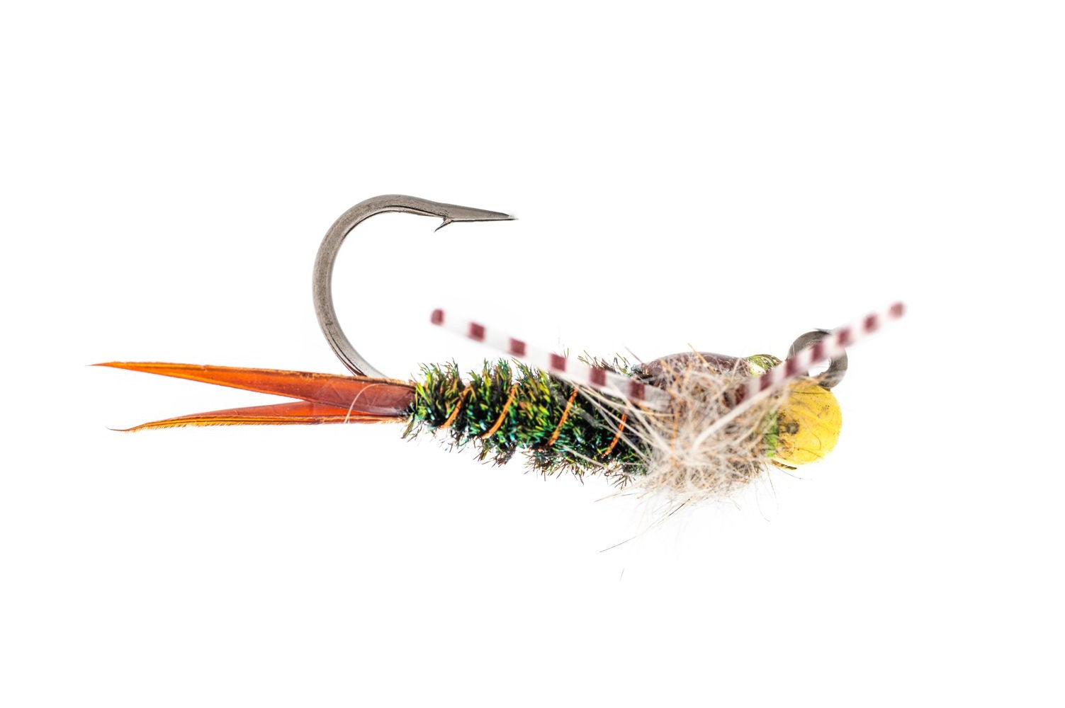 chunky hooker fishing hook Montana Fly Company T.J. Hooker - Peacock (3-Pack)