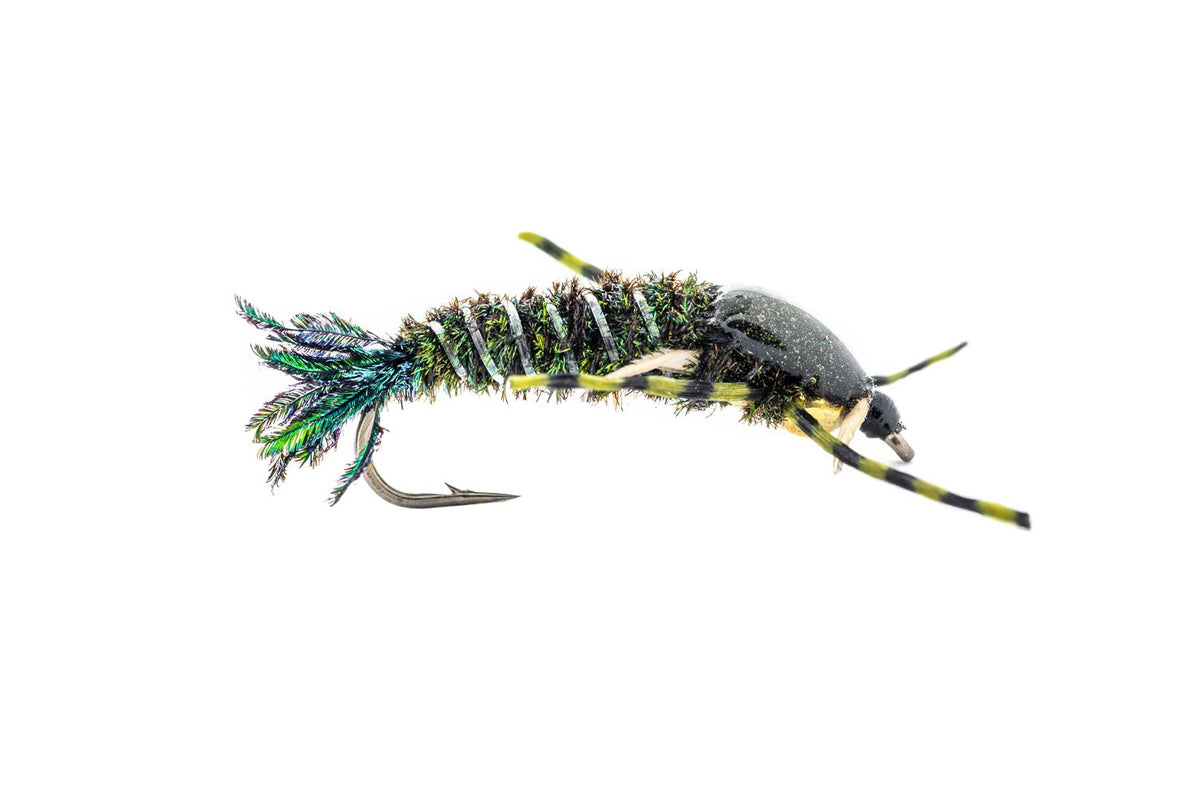 Montana Fly Company Speckled Double Bead Stone - Peacock (3-Pack)