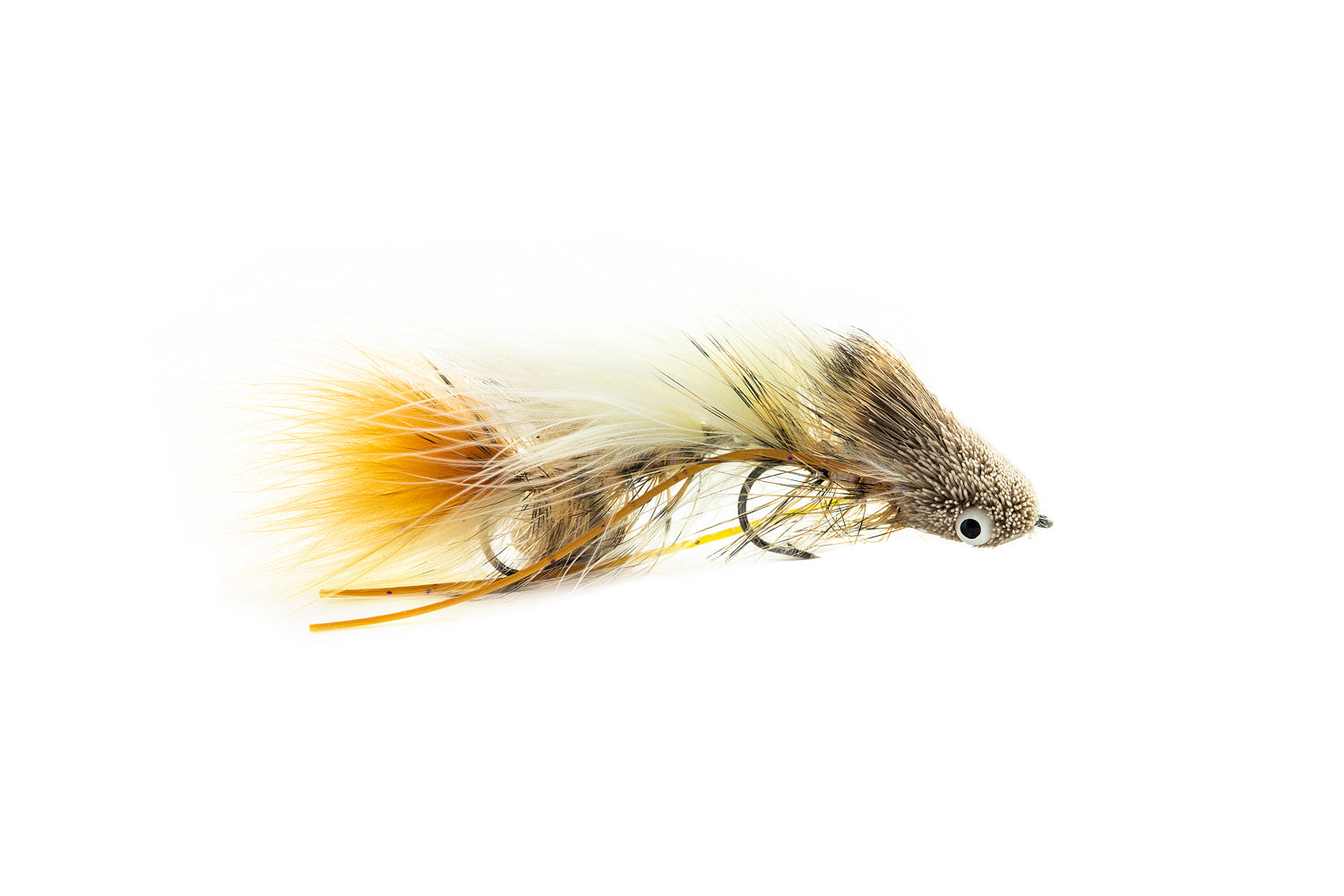 Montana Fly Company Galloup's Mini Dungeon - Cream (3-Pack)