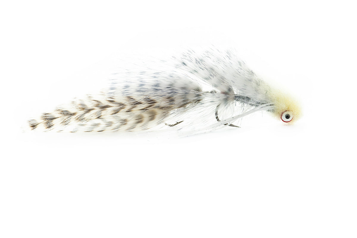 Montana Fly Company Galloup's Silk Kitty - White (3-Pack)