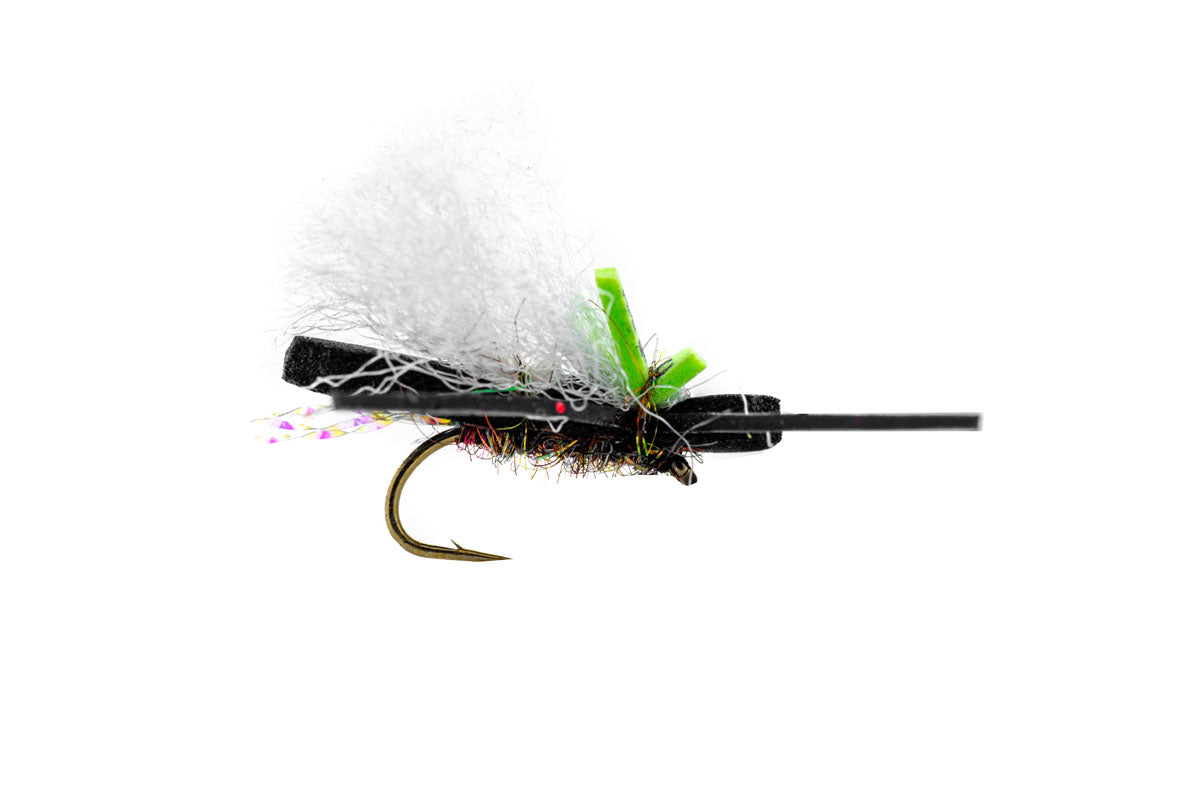 Montana Fly Company Hi-Vis Micro Chubby - Beetle (3-Pack)