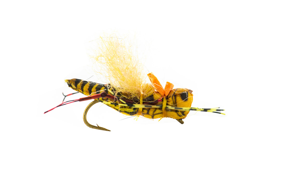 Montana Fly Company KK's Henneberry Hopper - Yellow (3-Pack)