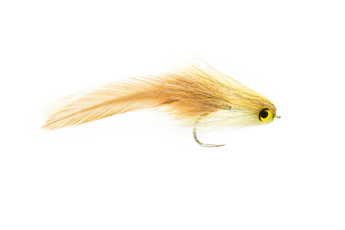 Montana Fly Company's Shaughnessy's Nyacca Baitfish -Tan/Cotton Candy (3-Pack)