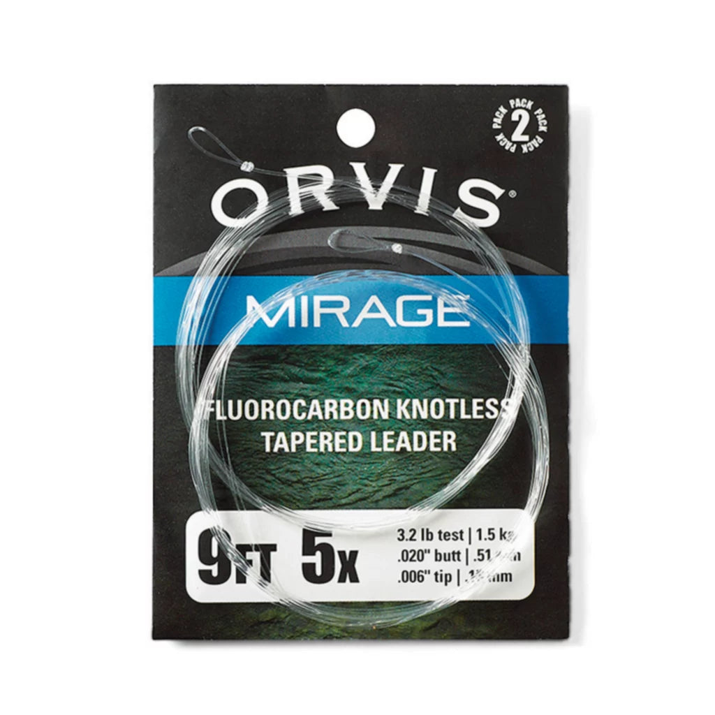 Orvis Mirage Fluorocarbon Leader 2-PK