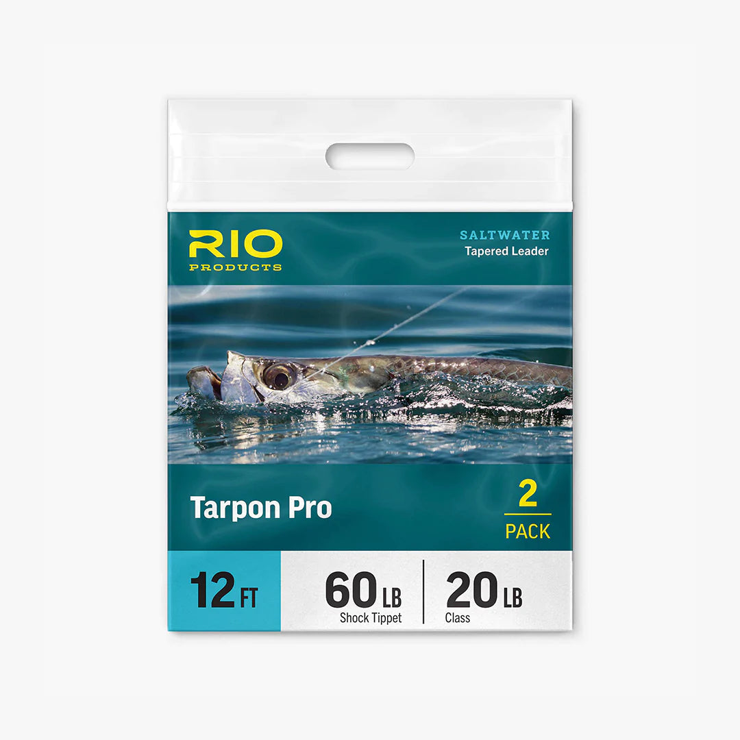 Rio Pro Tarpon Leader 2 Pack / 80lb / 40lb Class