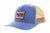 Fin & Fire Logo Hat: Heather Grey/Amber Gold