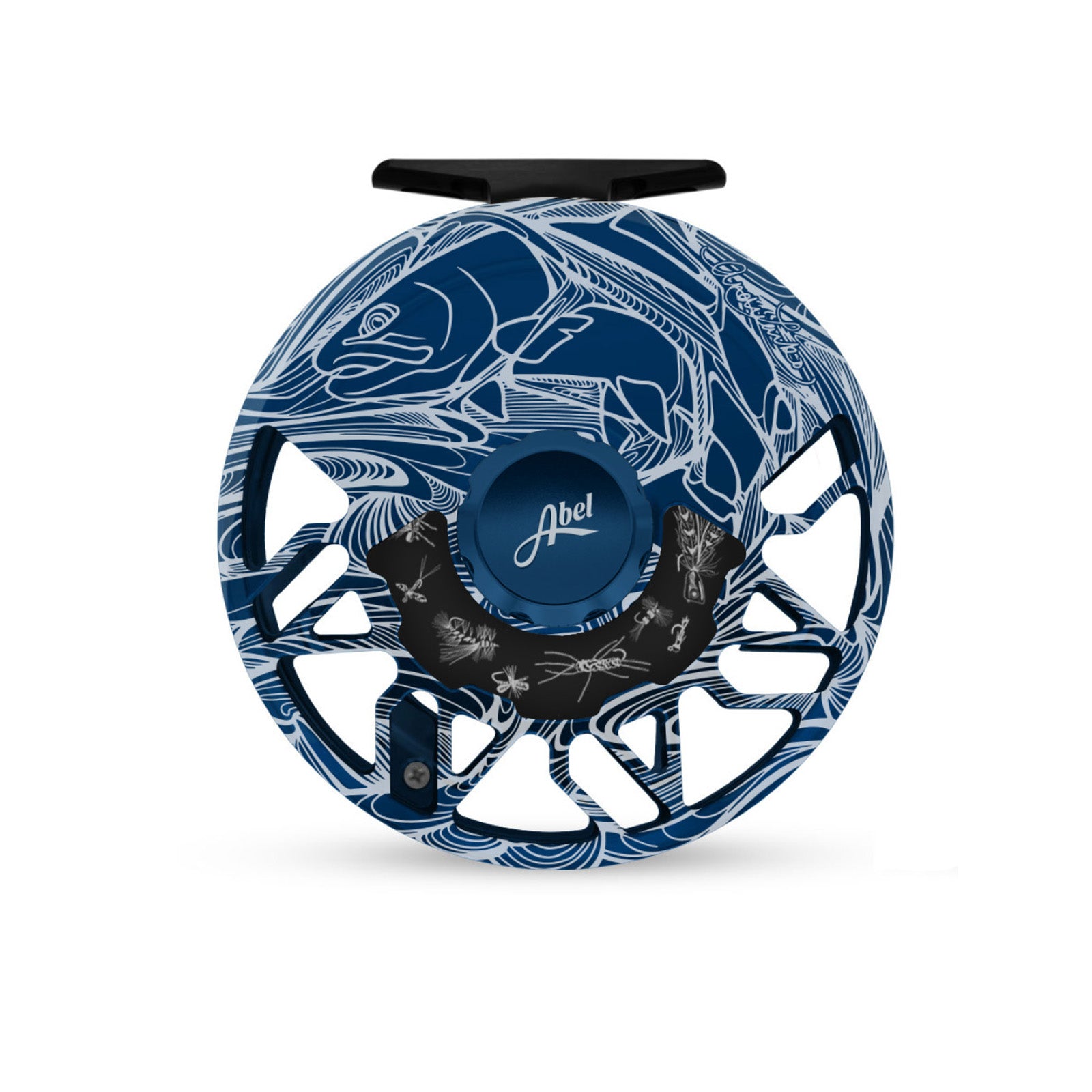 Abel Rove Fly Reel  Freshwater Graphic Plate - Fin & Fire Fly Shop